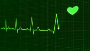 Image de rythme cardiaque, indication de bonne santé